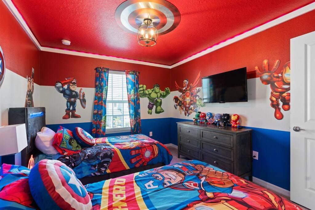 Family Fun Retreat Themed Rooms Free Arcade Pool Davenport Exterior photo